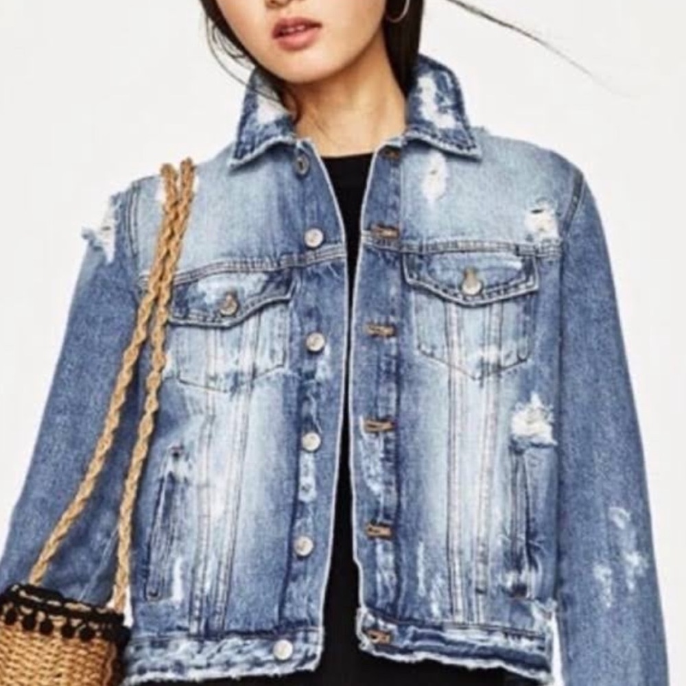 Zara Trafaluc Denimwear denim jacket